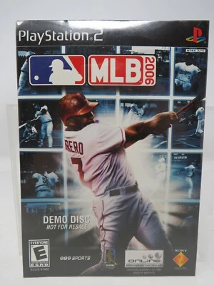 MLB 06 (Sony PlayStation 2, 2006) PS2 Demo Disc Not For Resale Sealed - Image 1 of 2