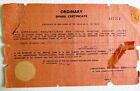 Share Certificate The Ahmedabad Calico Printing Mill Scripophily Collection