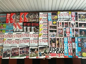 Huge Collection of Stoke City Programmes Lge & Cup 1971-1991 List Updated July - Picture 1 of 2