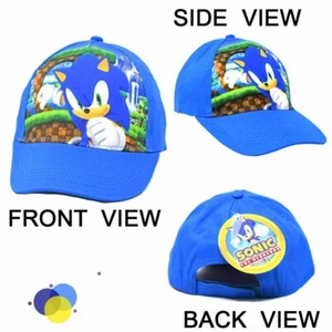 Sonic Kinder Baseball Mütze mit Hangtag für Kinder 2-5 Jahre Lizenzprodukt - Bild 1 von 1