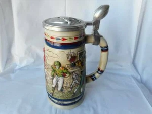 Vintage Football Lidded Stein/Mug 1983 #243488 Avon 30oz - Picture 1 of 7