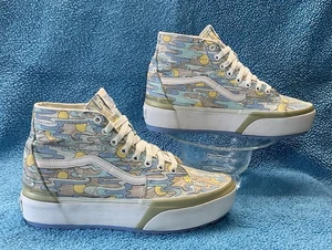 VANS SK8 Tapered Stacked High UV INK Sunwaves High Top Sneaker 42.5 m 9.5 / w 11 - Picture 1 of 21