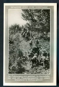 German Reich WW II : Great Infantry card ( # 132 ) from the 1940s - mint NH - Picture 1 of 2