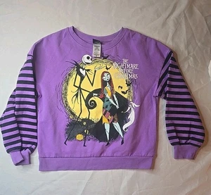 The Nightmare Before Christmas Mädchen Halloween Sweatshirt Gr. L 10/12 Disney  - Bild 1 von 9