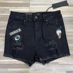 Black Label C’est Toi Girls Destroyed Shorts NWT Size S - A107/108 - Picture 1 of 8