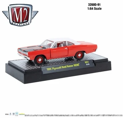 1969 Plymouth Road Runner M2 Machines Detroit Muscle R91 Limited Edition 9,000 - Image 1 of 4