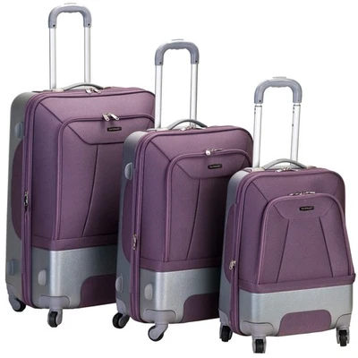 Rome Hybrid Spinner Wheel Luggage Set, Lavender, 3-Piece Set (20/24/28) - Image 1 of 4