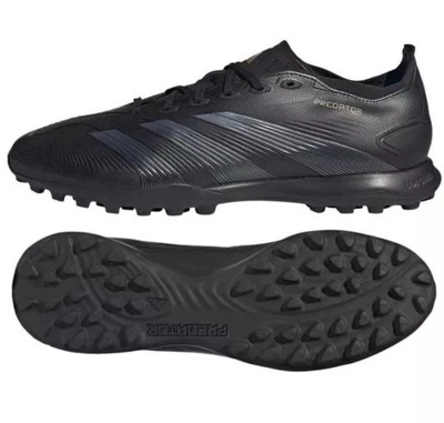 Adidas Predator League TF Negro Zapatos de Fútbol IF6377 Hombres Talla 10 'Dark Spark Pack' Foto 1 de 4
