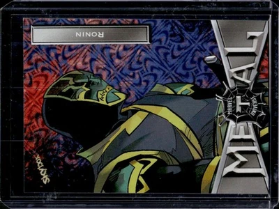 2021 Skybox Metal Universe Marvel Spider Man Ronin Grandiose #69 - Image 1 of 2