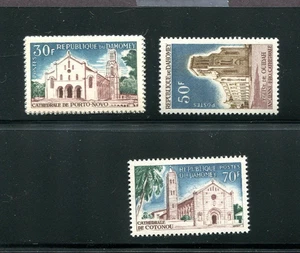 DAHOMEY SCOTT#212-214 MNH CATHEDRALS - Picture 1 of 1