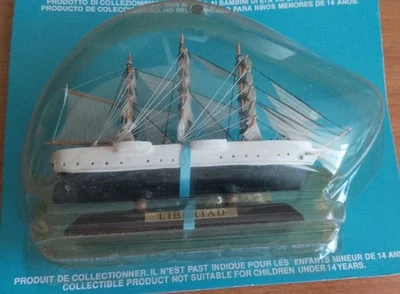 Veliero Modellino Collezione Libertad - Le Regine Dei Mari - Fabbri Editori - Immagine 1 di 4