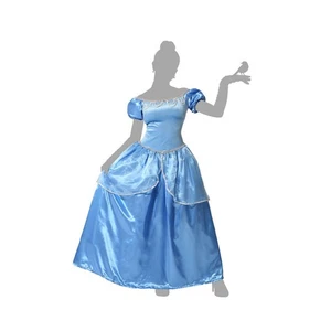 Verkleidung für Erwachsene Prinzessin Blau - Bild 1 von 8
