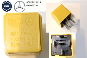 Mercedes Yellow 5 PIN Relay A 002 542 14 19, 4R0 007 794 - Picture 1 of 11