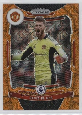 2021-22 Panini Prizm Premier League Orange Mojo Prizm David de Gea #271 - Image 1 of 2