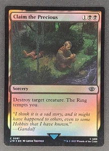 CLAIM THE NOBLE Magic MTG Herr der Ringe Foil - Bild 1 von 2