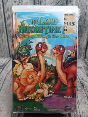 The Land Before Time IV: Journey Through the Mists (VHS, 1996, Clamshell) New - Image 1 of 3