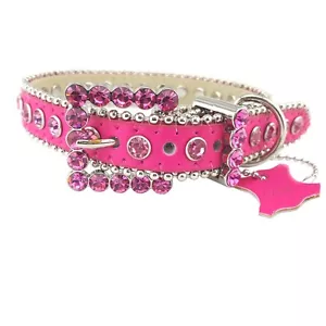 Luxurious crystal dog collar - Picture 1 of 2