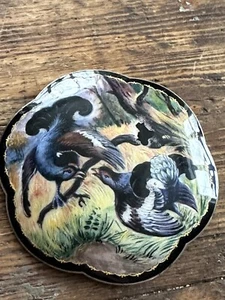 Spilla smaltata in argento sterling Gustav Gaudernack Norvegia norvegese vint... - Foto 1 di 6