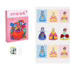 Hand-Painted Dress-up Replacement Sticker Book Children Painting Handmade Toys