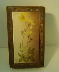 Portagioie vintage legno intagliato portaoggetti fiori Valverde piastrelle Trento Italia top - Foto 1 di 9