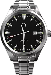 MAVANII Watches for Men, Executive Stainless Steel Mens Watches, Fashion Busines - Picture 1 of 7