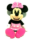 Disney Minnie Mouse Pink Plush Stuffed Animal Toy Doll 14" Baby 0+ Crinkle Bow 
