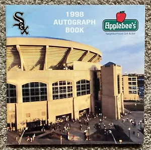 1998 Chicago White Sox UNBENUTZTES Autogrammbuch VINTAGE MLB - Bild 1 von 3