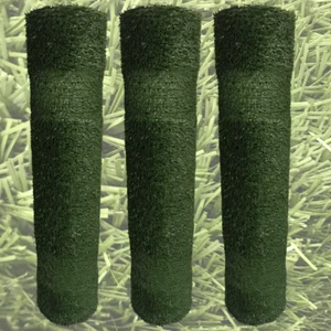 15m² Kunstrasen, Rasenteppich 20mm Höhe - Fertigrasen, Kunstgras 3 Rollen a 5m² - Bild 1 von 8