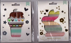 Am Crafts Band-Sets mit 6 verschiedenen Bändern = 24 Gesamtfuß! Schön!! So nützlich!! - Bild 1 von 7