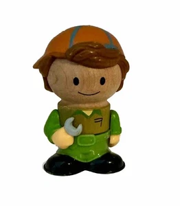 Learning Curve Play Town Mechanic Wooden & Plastic 6.5cm Figure! - Picture 1 of 1