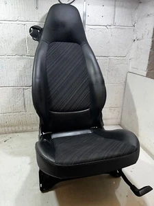 SMART FORTWO 2011 MK2 COUPE HALF LEATHER FRONT SEAT RIGHT DRIVERS SIDE /2007-14 - Picture 1 of 12