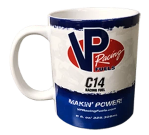 VP Fuel Can Stoneware Mug Looks like a VP C14 Racing fuel can VP158 - Picture 1 of 1