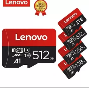 Original Lenovo SD 1TB Micro TF Mini SD Card 256GB 512GB 128gb 64GB TF - Picture 1 of 2