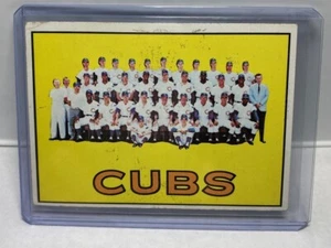 Chicago Cubs 1967 Topps #354 Team Card Cubs - Bild 1 von 2