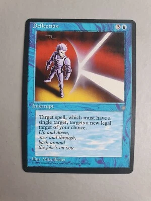 Deflection , MTG Ice Age (1995), Rare Blue Instant NM - Image 1 of 2