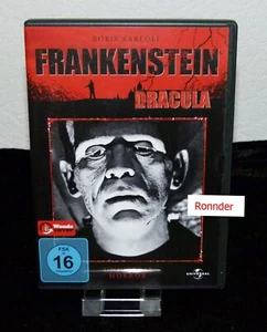 Frankenstein & Dracula DVD mit Boris Karloff, Bela Lugosi - 2 Disc - Universal H - Bild 1 von 4