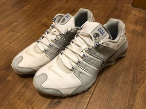 Nike Shox NZ, taglia 46, usate pochissimo, bianche con accenti blu - Foto 1 di 3