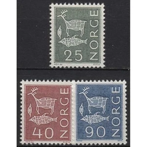 Noruega 1963 motivos típicos del país 491/93 sin usar - Imagen 1 de 1