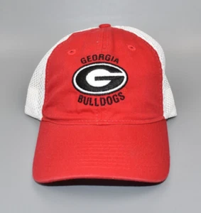 Georgia Bulldogs Vintage Reebok Mesh Back Strapback Cap Hat - Picture 1 of 4
