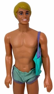 ¡Con TRUNKS & BAG! Muñeca Barbie Sun Lovin Malibu Ken #1088 1979 vintage rubia bronceada - Imagen 1 de 10