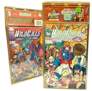 Jim Lee Wild C. A.Ts Limited Edition 1st Print Collectors Pack 4 Issues - Rare - Picture 1 of 9