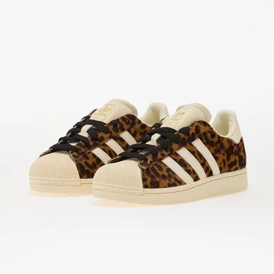 W Adidas Originals Superstar II Cream Leopard KI0569 Womens Shoes Sneakers - Image 1 of 4