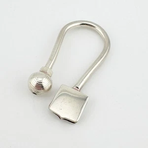 Portachiavi Vintage Argento Italiano Lavorazione Metalli Preziosi Stella 115 AR 925 - Foto 1 di 12
