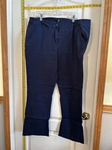 Ellos Chino Dark Blue Size 20 Women’s Pants - Picture 1 of 6