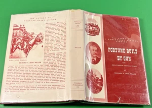 SIGNED FORTUNE BUILT BY GUN: Joel Parker Whitney Story RICHARD MILLER DJ 1st Ed - Picture 1 of 11