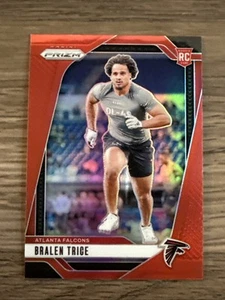 2024 Panini Prizm - Bralen Trice #312 Red Prizm SP (RC) Color Match - Picture 1 of 6