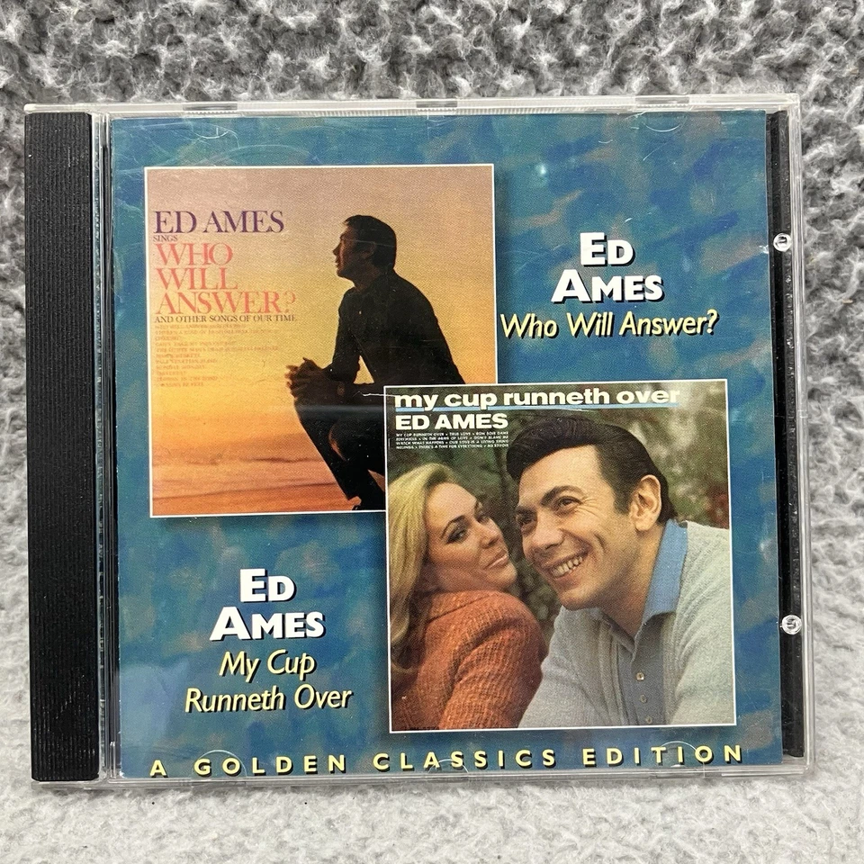 Ed Ames - Who Will Answer / My Cup Runneth Over - 2 CDs in 1 Golden Classics Ed. - Image 1 of 3