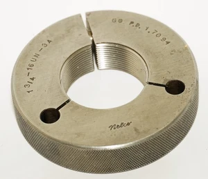 Medidor de anillo de rosca Nelco 1-3/4-16 UN-3A Go 1.7094 - Imagen 1 de 11