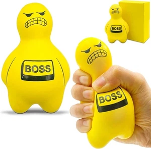 Yellow Squeeze Sensory, Decompress Squeeze Stress Office Anxiety Stress Relief - Picture 1 of 7