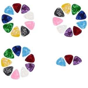 30 piezas selecciones de guitarra púas de celuloide 0,46 0,71 0,96 mm3368 - Imagen 1 de 14